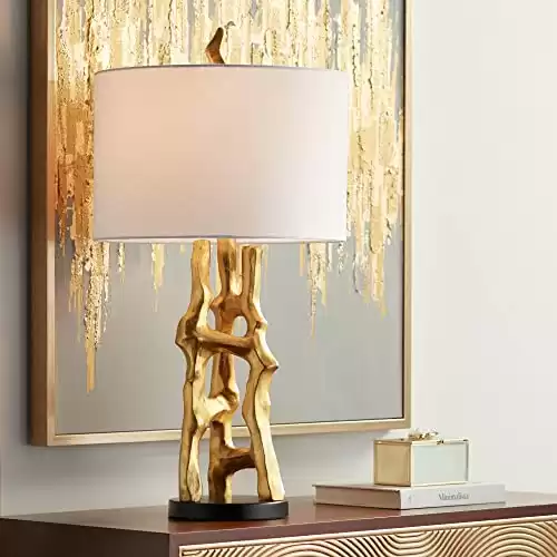 Tall Modern Luxury End Table Lamp