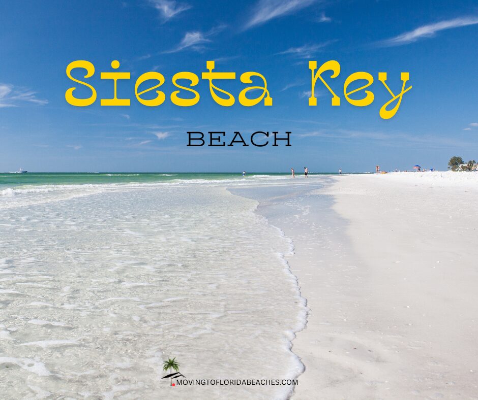 Siesta Key Beach near Osprey Florida